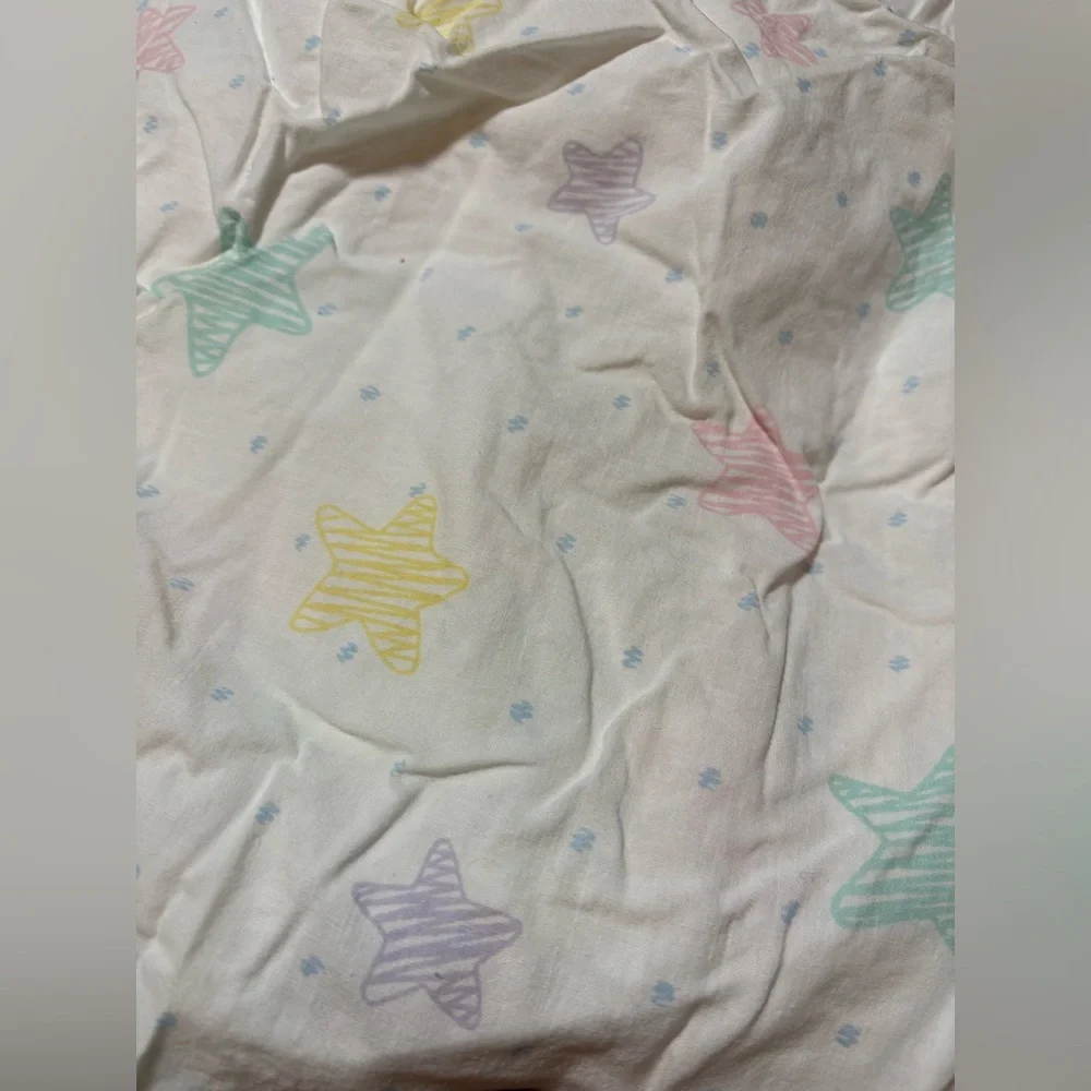 Vintage set of 4 fitted crib sheets